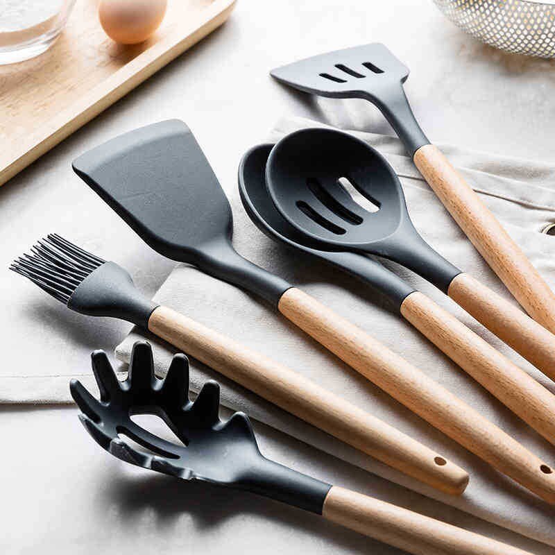 Non Stick Pot Spatula And SpoonStick Pot Spatula