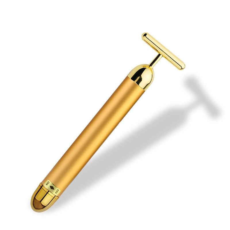 Energy 24K Gold T Beauty Bar Facial Roller MassagerBeauty Bar Facial Roller Massager