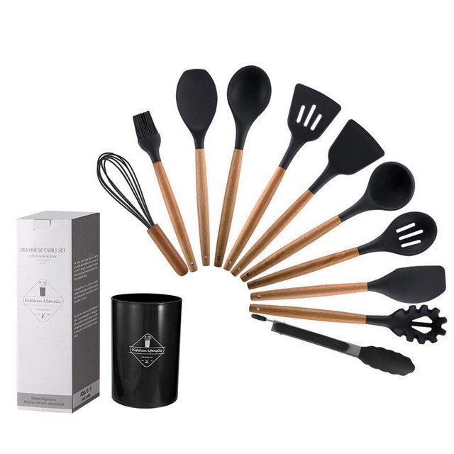 Non Stick Pot Spatula And SpoonStick Pot Spatula