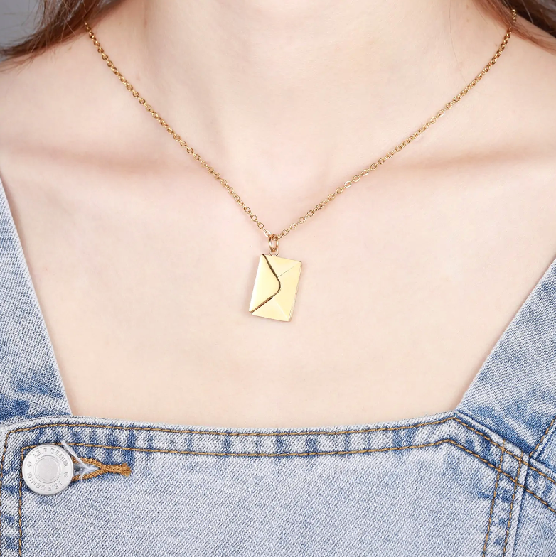 Envelope NecklaceEnvelope Necklace