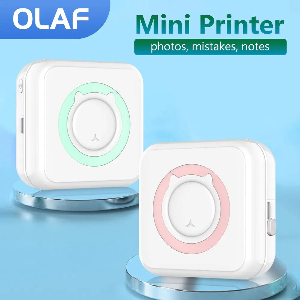 Mini Printer Portable Thermal StickersMini Printer Portable Thermal Stickers