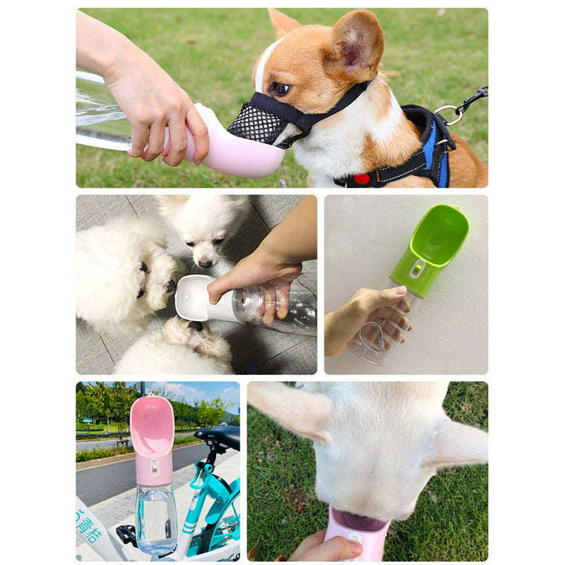 Pet Dog Water Bottle FeederPet Dog Water Bottle Feeder