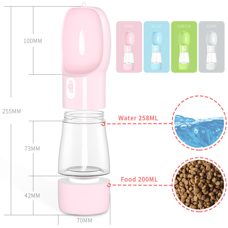 Pet Dog Water Bottle FeederPet Dog Water Bottle Feeder